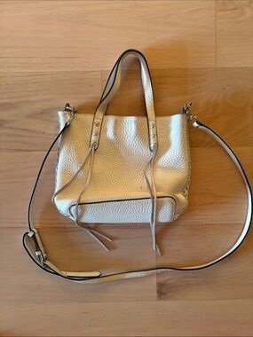 Rebecca Minkoff Pebbled Leather Tote with Detachable Strap